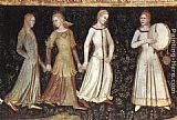 Andrea Bonaiuti da Firenze The Church Militant and Triumphant [detail] painting